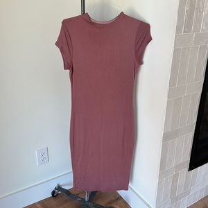 Mauve Mid length dress